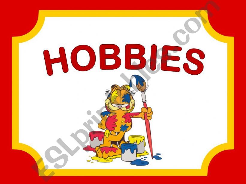 Hobbies powerpoint