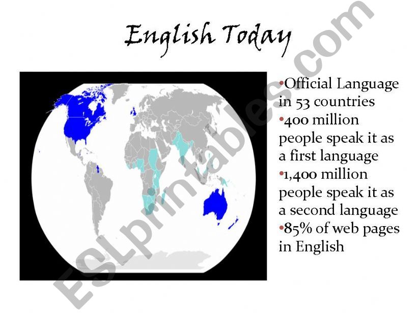 THE EPIC STORY OF ENGLISH 5 powerpoint