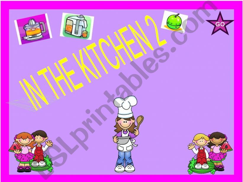 IN THE KITCHEN 2-3(10 SLIDES) powerpoint