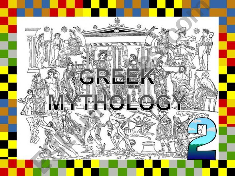 GREEK MYTHOLOGY PART 2 powerpoint