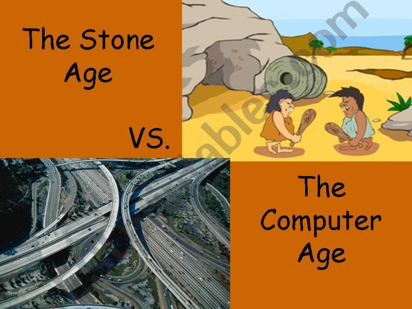 The Stone VS. The Computer Age