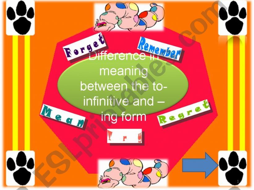 To infinitive or ing form powerpoint
