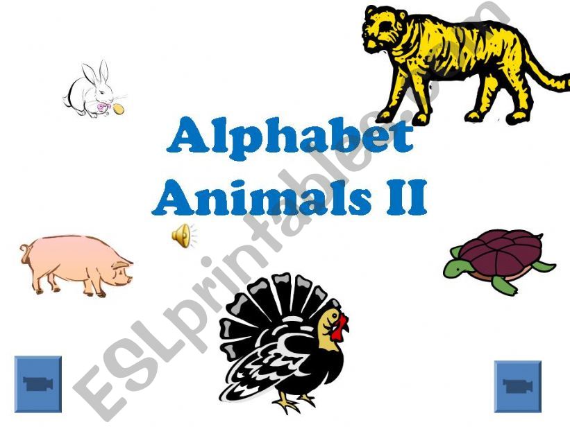 ABC Animals II powerpoint