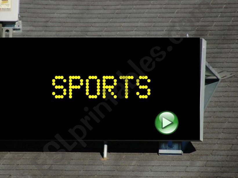 sports - game powerpoint