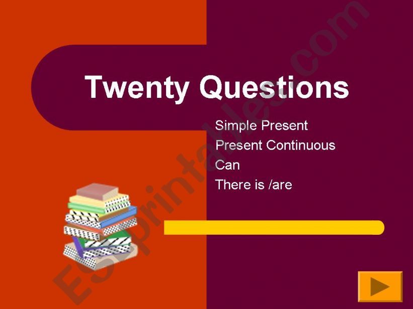 20 Questions powerpoint