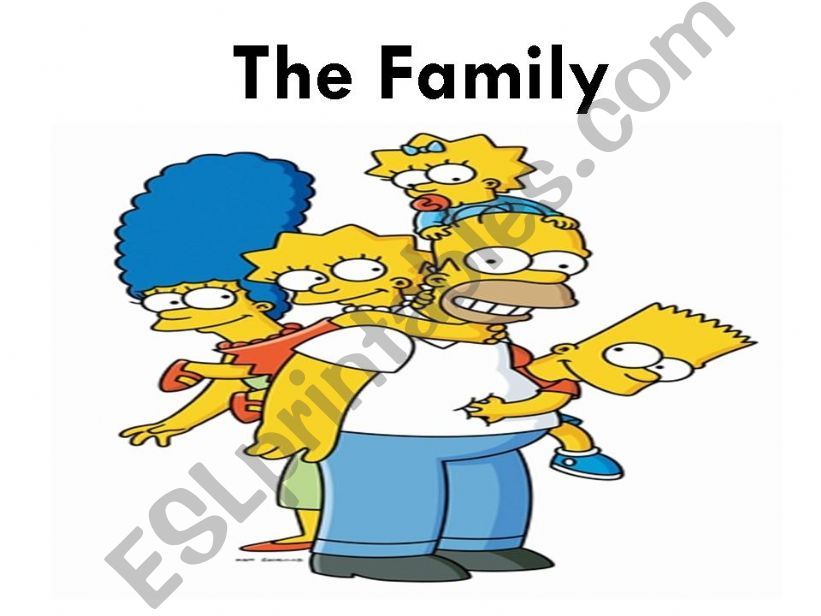 ESL - English PowerPoints: THE NUCLEAR FAMILY