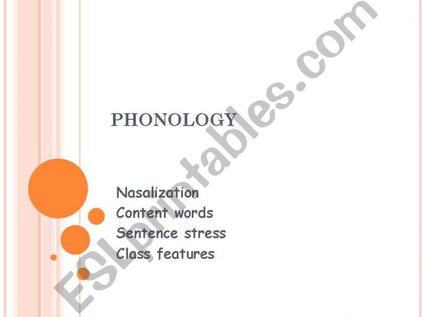 phonology powerpoint