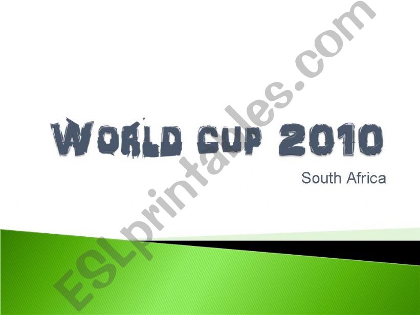 WORLD CUP FLAGS powerpoint