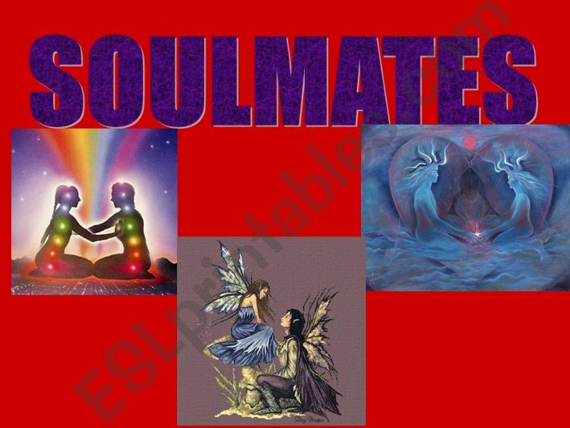 Talking about soulmates  powerpoint