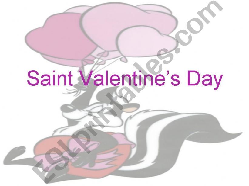 Saint Valentines Day powerpoint