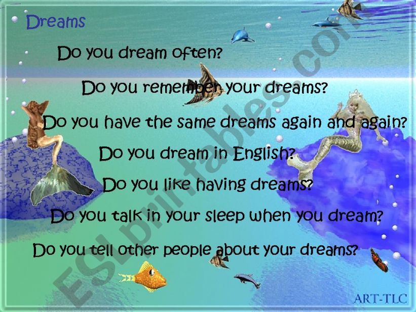 dreams powerpoint