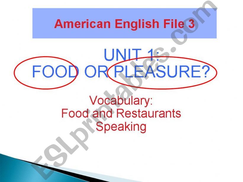 American English File 3-File 1