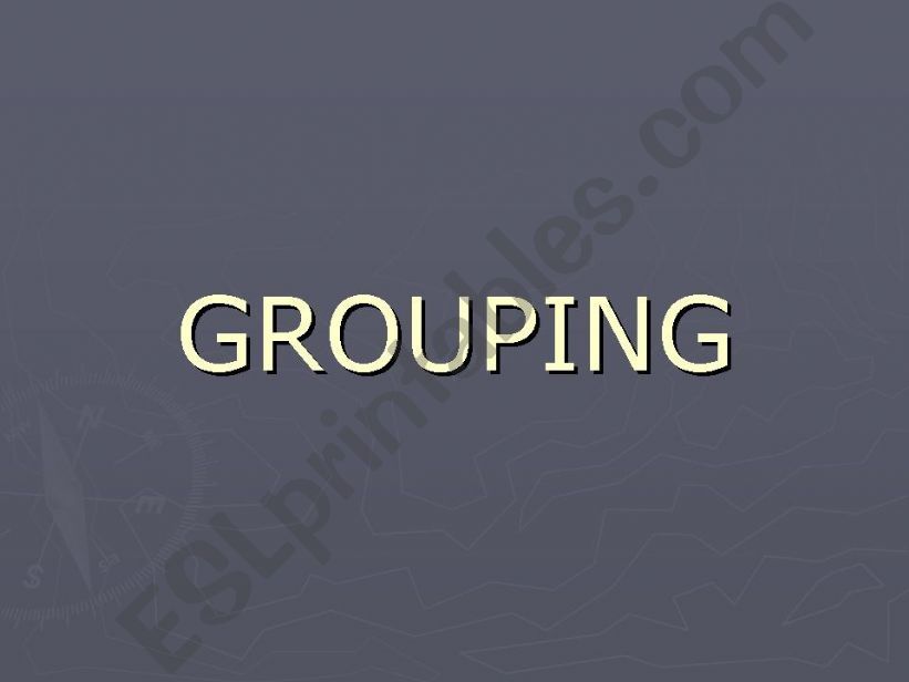 grouping powerpoint
