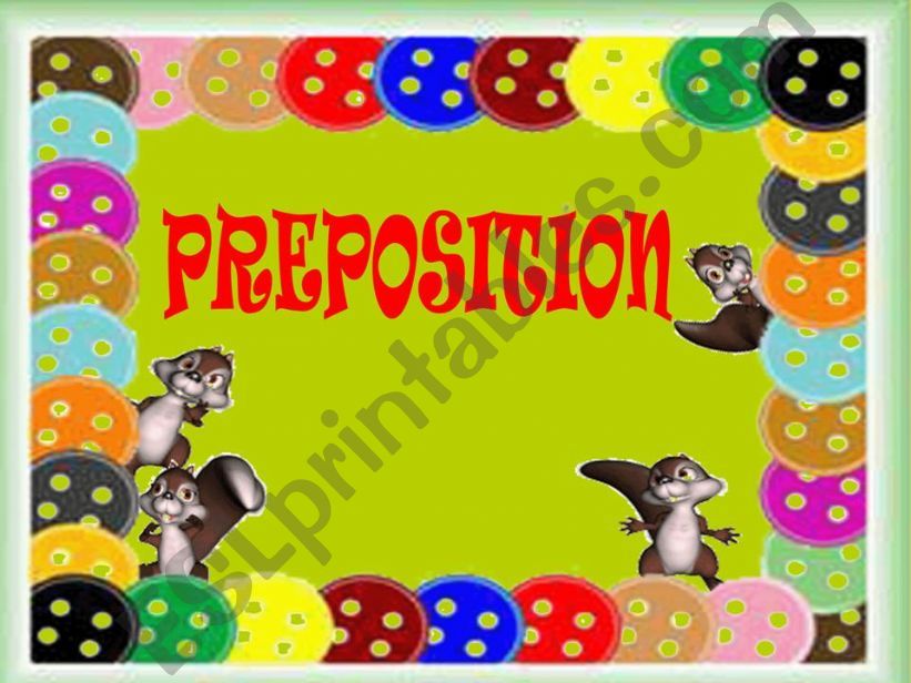 PREPOSITIONS powerpoint