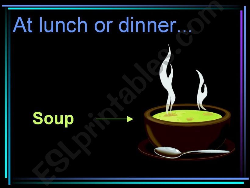 food 3/4 powerpoint