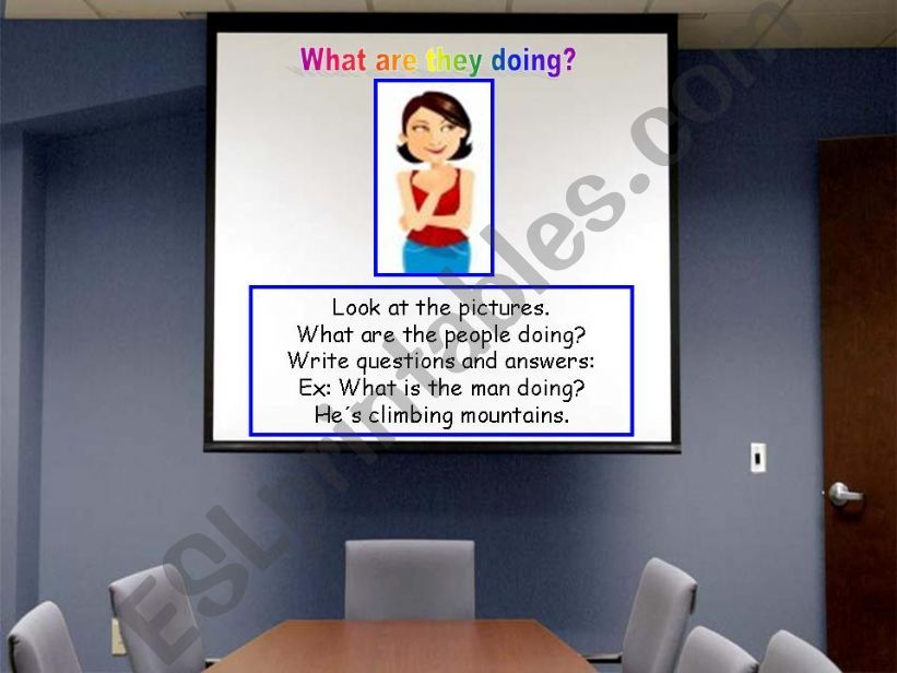 The continuous tenses powerpoint