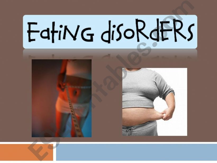 Eating disorders powerpoint