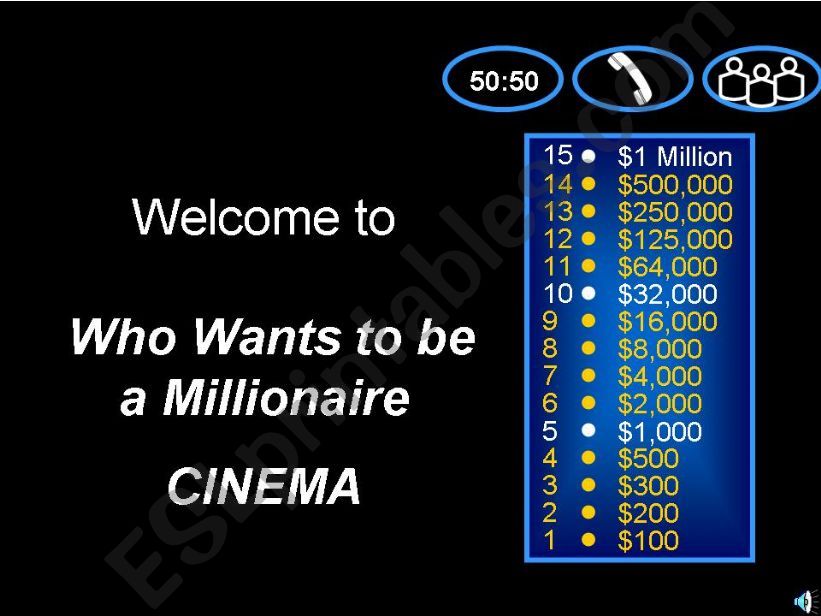 Who Wants to be a Millionaire - Films