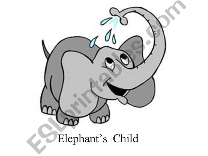 Elephants Child powerpoint