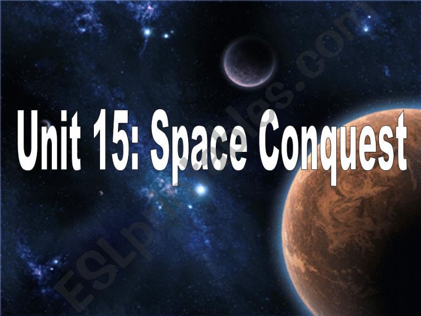 space conquest powerpoint