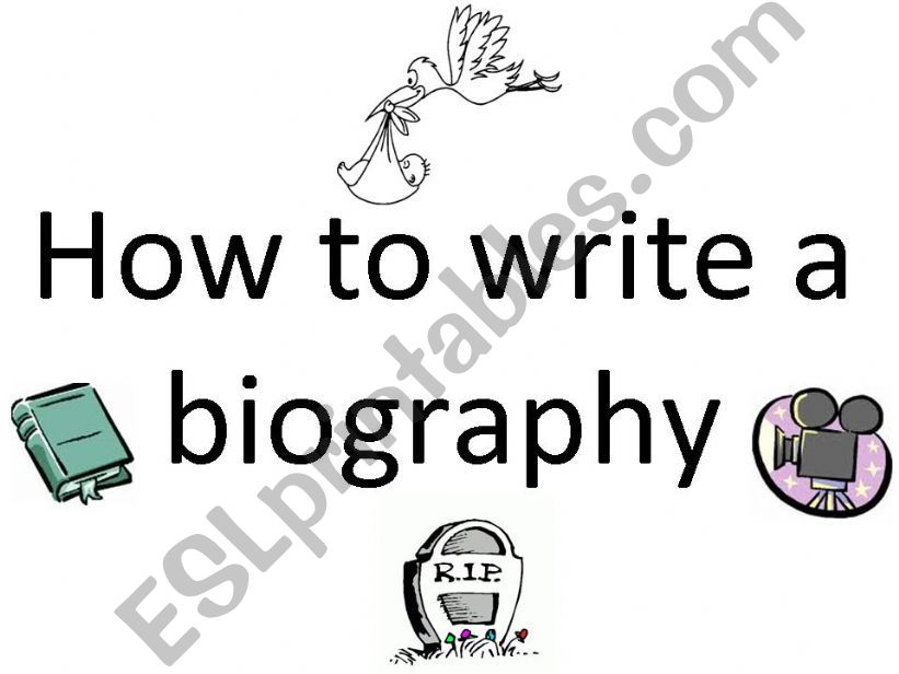 How to write a biography - Charlie Chaplin