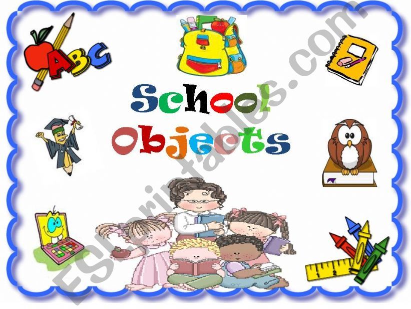 School Objects ( Game /  41 Slide )