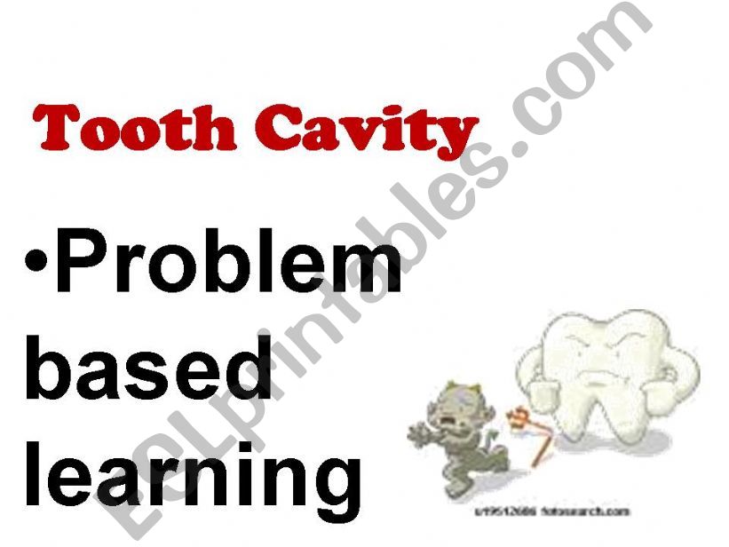 Tooth cavity 