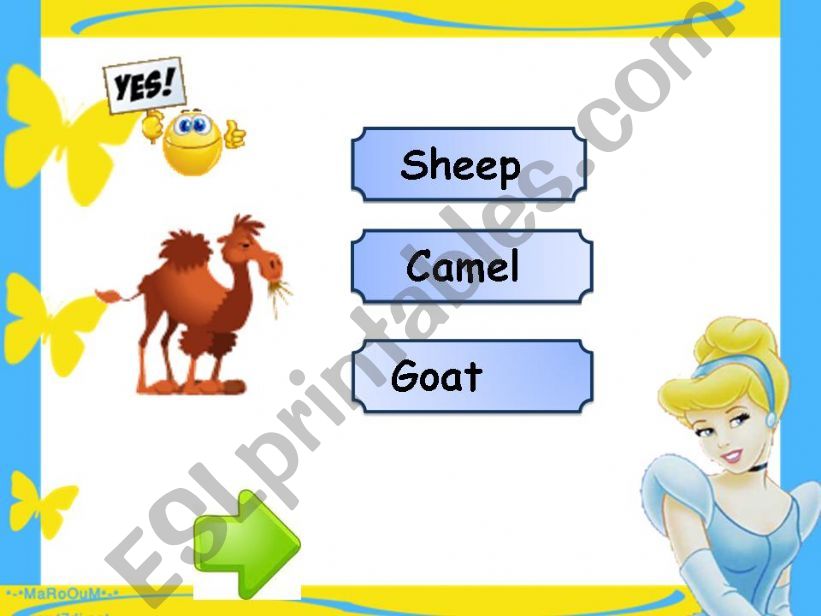 Animals Game ( 2/ 3 ) powerpoint