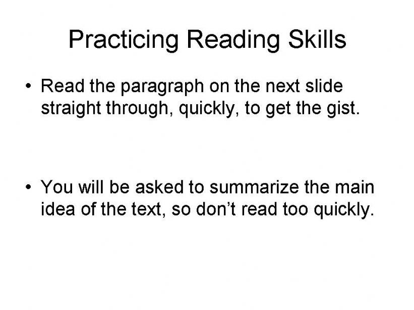 The Princess and the Pea:  Practicing Reading Skills