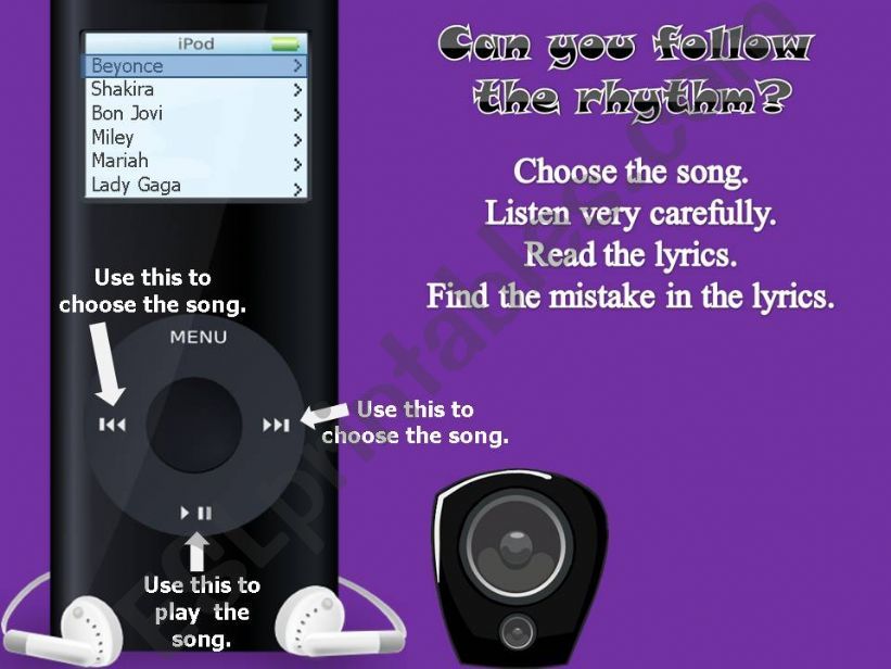 Can you follow the rhythm powerpoint