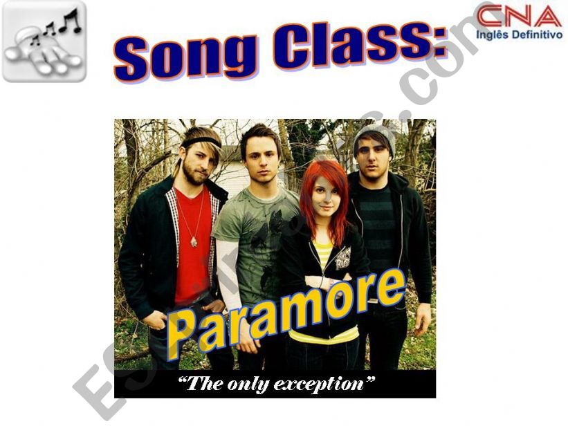 Song activity: Paramore 