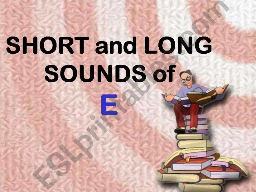 Sounds of E powerpoint