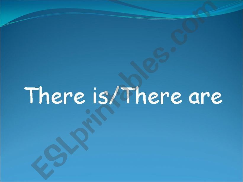 there is/there are(grammar) powerpoint