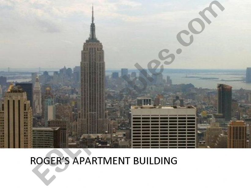 Things Around My Apartment powerpoint