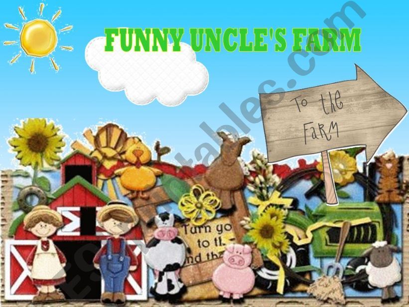 FUNNY UNCLES FARM (game) powerpoint