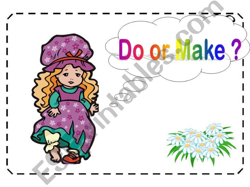  Do or Make? powerpoint