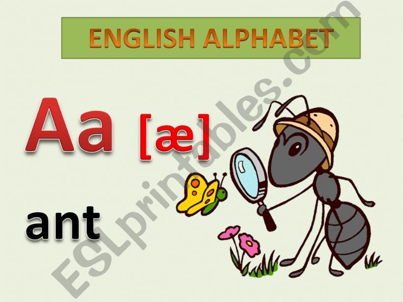 Learning to Read (Alphabet) powerpoint
