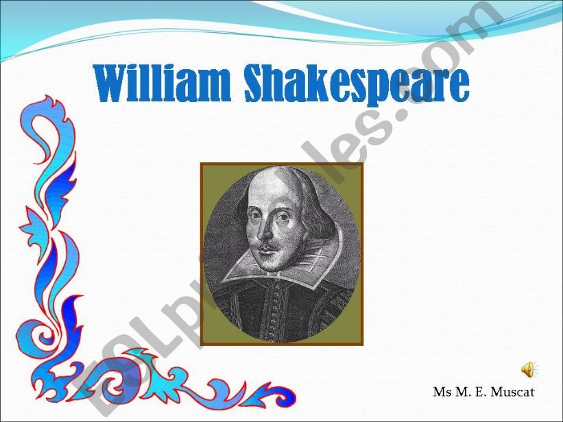 William Shakespeare powerpoint