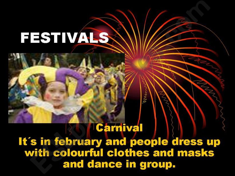 Festivals powerpoint