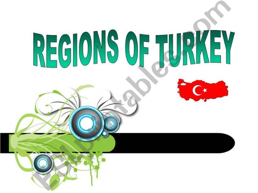 REGIONS OF TURKEY + directions
