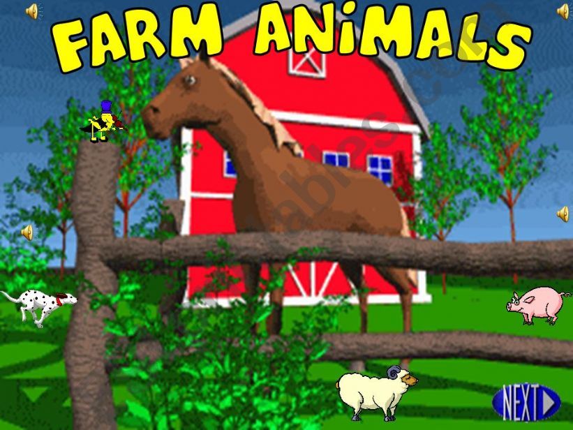 FARM ANIMALS powerpoint