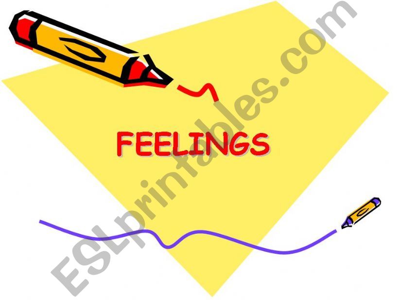 FEELINGS powerpoint