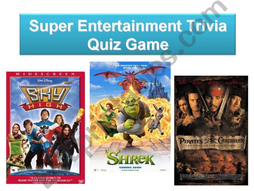 Super Entertainment Trivia - Quiz Game