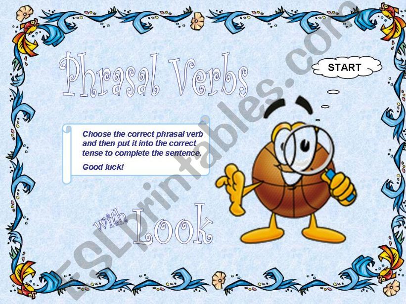 Phrasal Verbs with Look Powerpoint Game