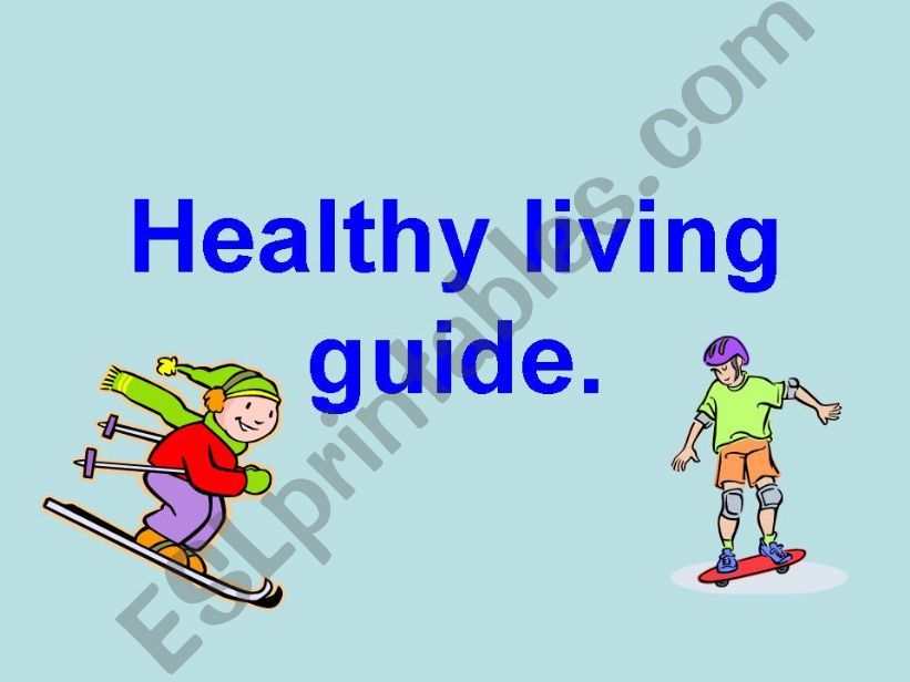 Healthy Living Guide powerpoint