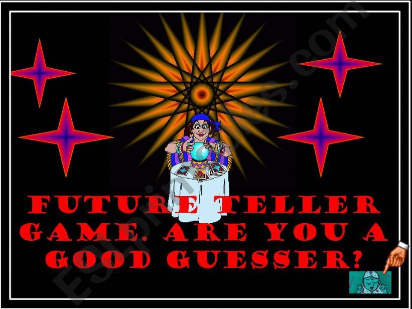 FUTURE TELLER - PREDICTIONS powerpoint