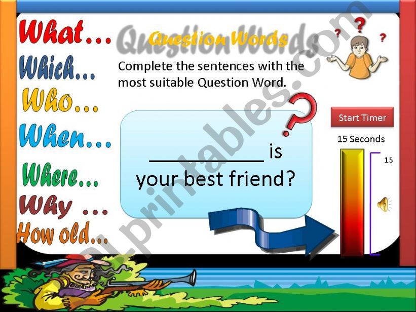 Question Words powerpoint