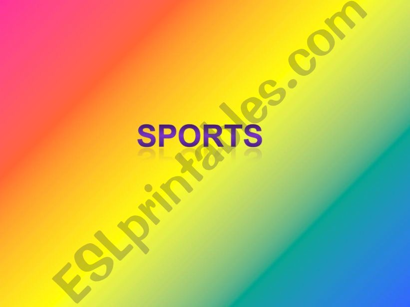 Sports powerpoint
