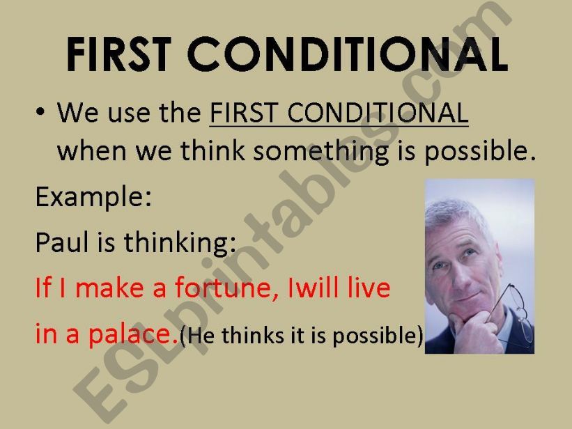 First Conditional powerpoint