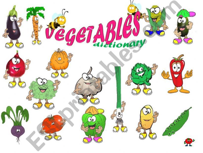Vegetables / with sounds/ powerpoint
